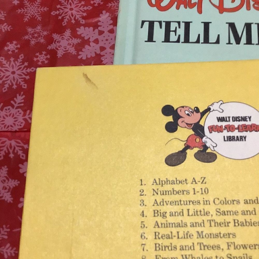 Vintage Walt Disney Fun to Learn books - Picture 9 of 13